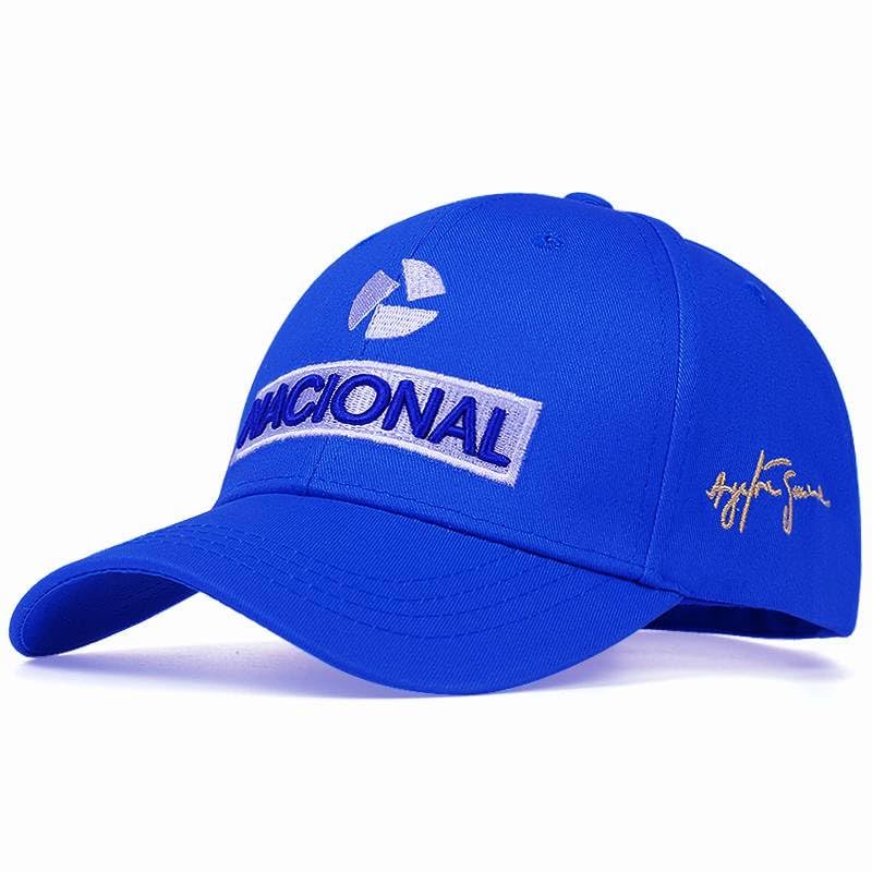 Boné Ayrton Senna NACIONAL F1 LINHA PREMIUM