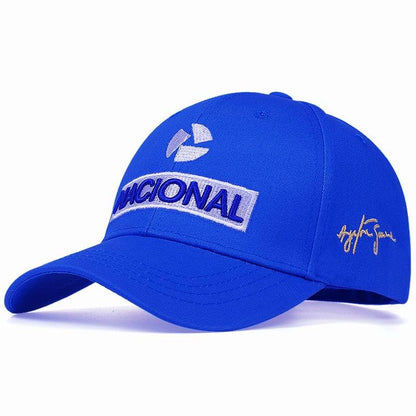 Boné Ayrton Senna NACIONAL F1 LINHA PREMIUM