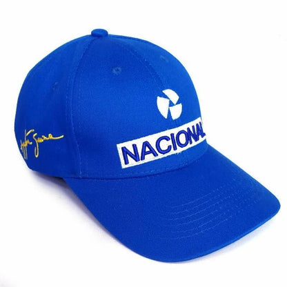 Boné Ayrton Senna NACIONAL F1 LINHA PREMIUM