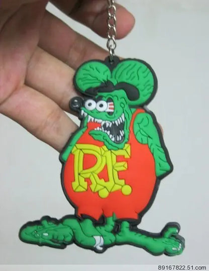 CHAVEIRO RAT FINK, 25g, 7.5cm, ALTA QUALIDADE