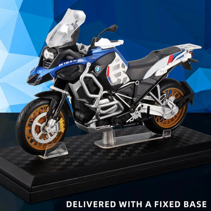 CCA R1250 GS. 1:12 Alloy Die-cast Car Motorcycle Model, Toy Gift Giving, Die-cast Static Motorcycle Model